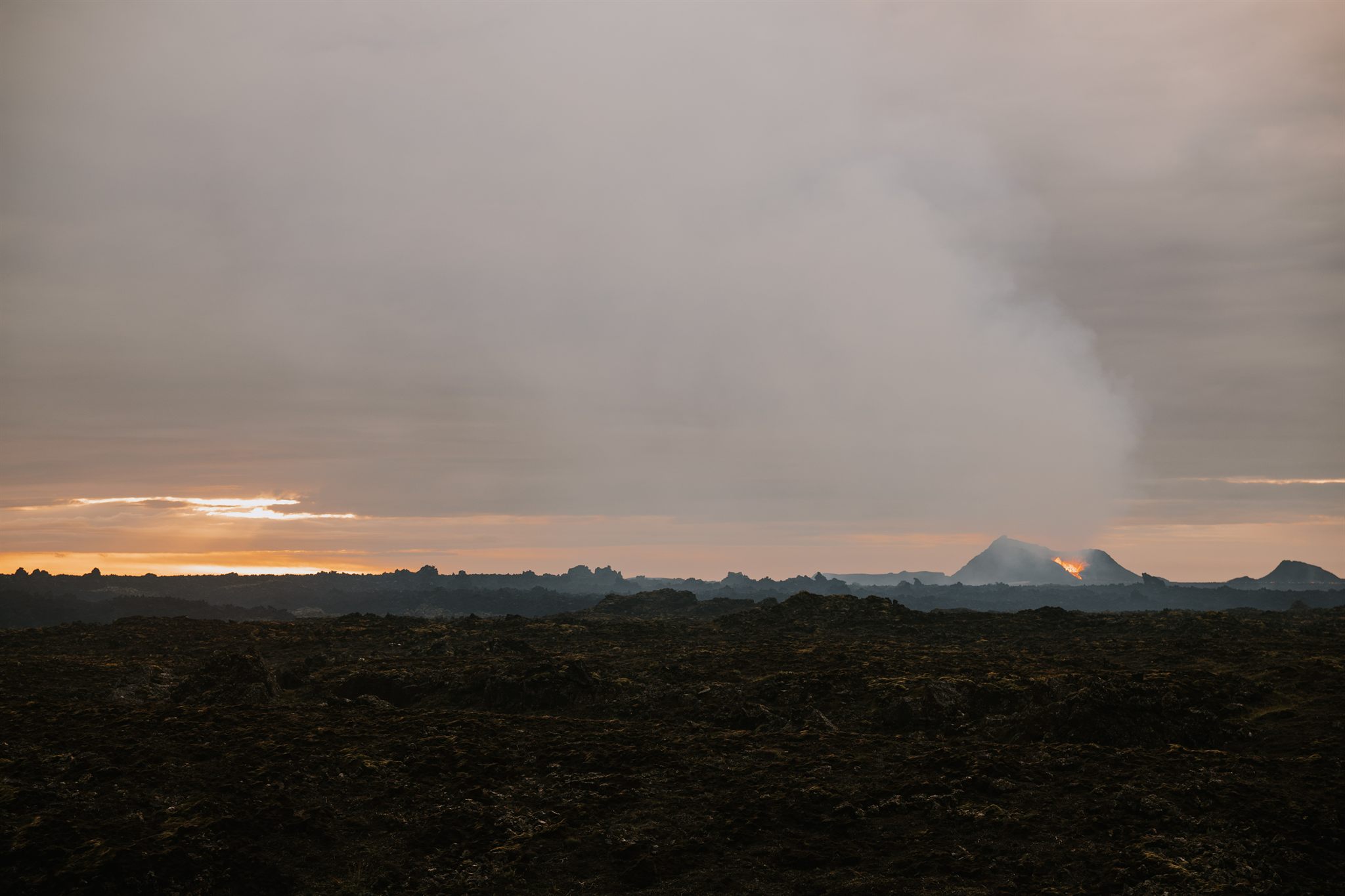 Black-sand beach on an Iceland women's retreat