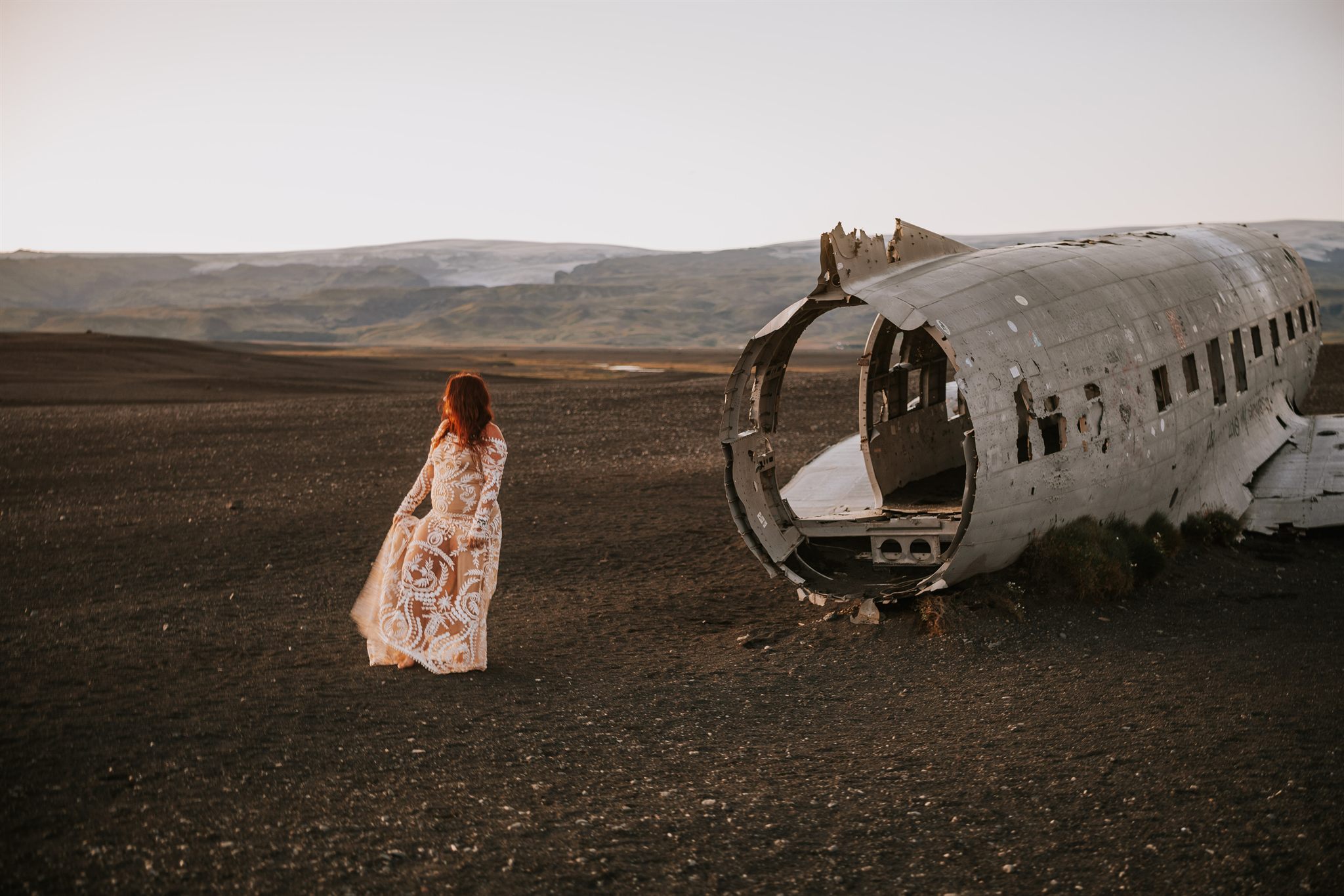 Group of women exploring southern Iceland
