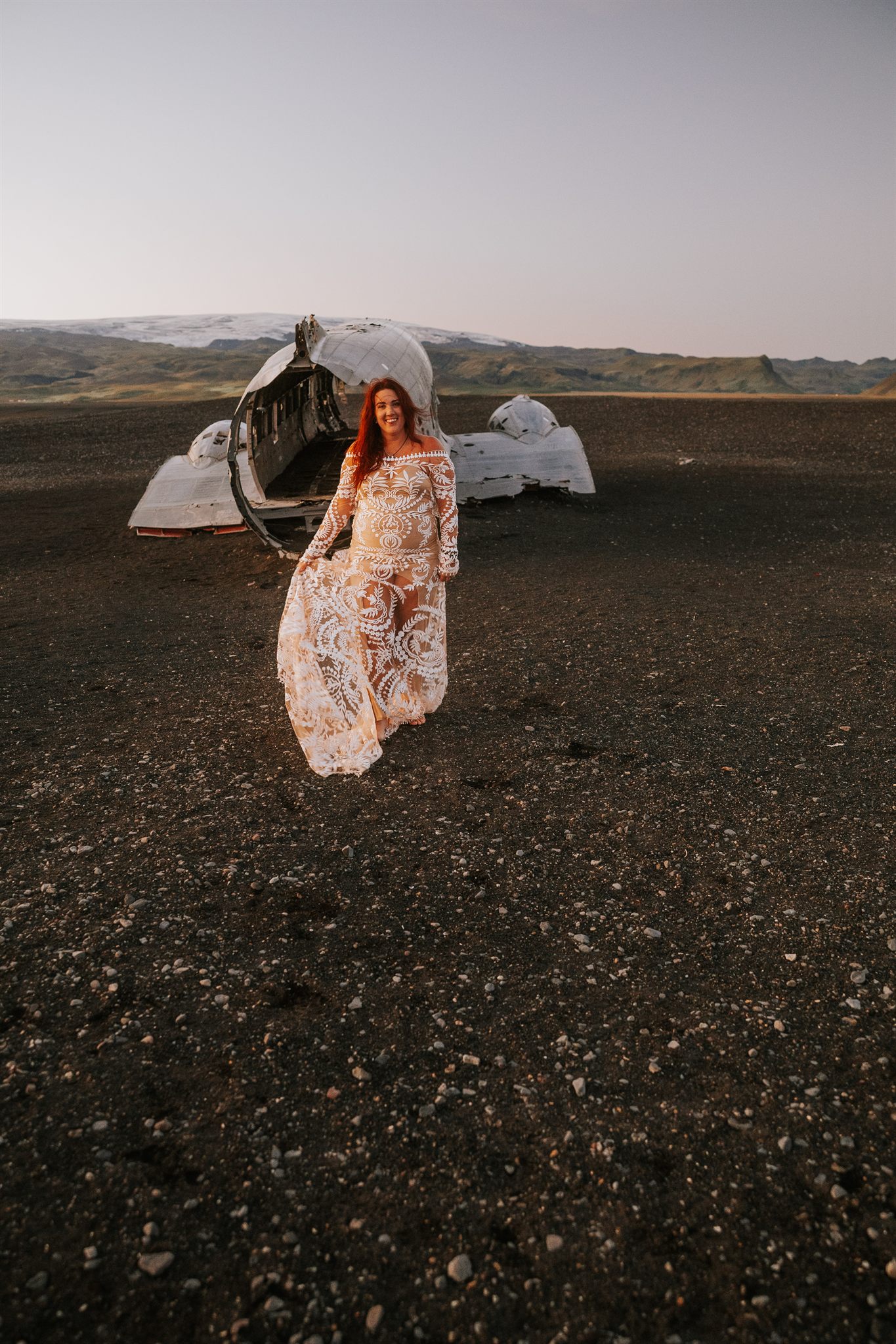 Road trip through the Icelandic landscape on a women's retreat