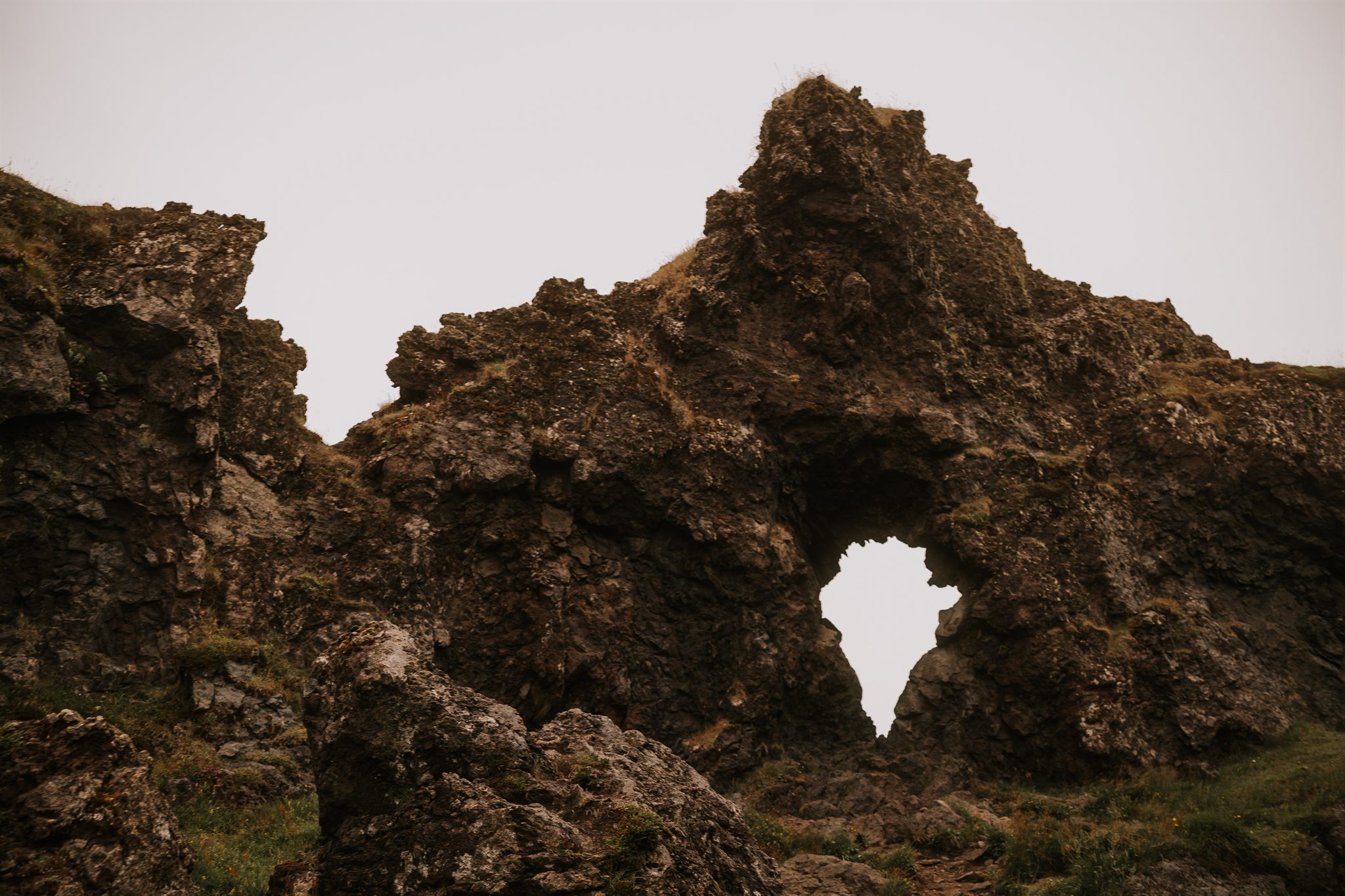 Black-sand beach on an Iceland women's retreat
