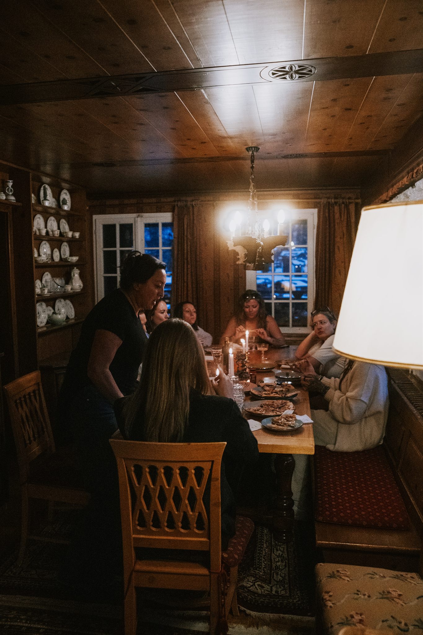 Women writing and creating together at a Zermatt retreat