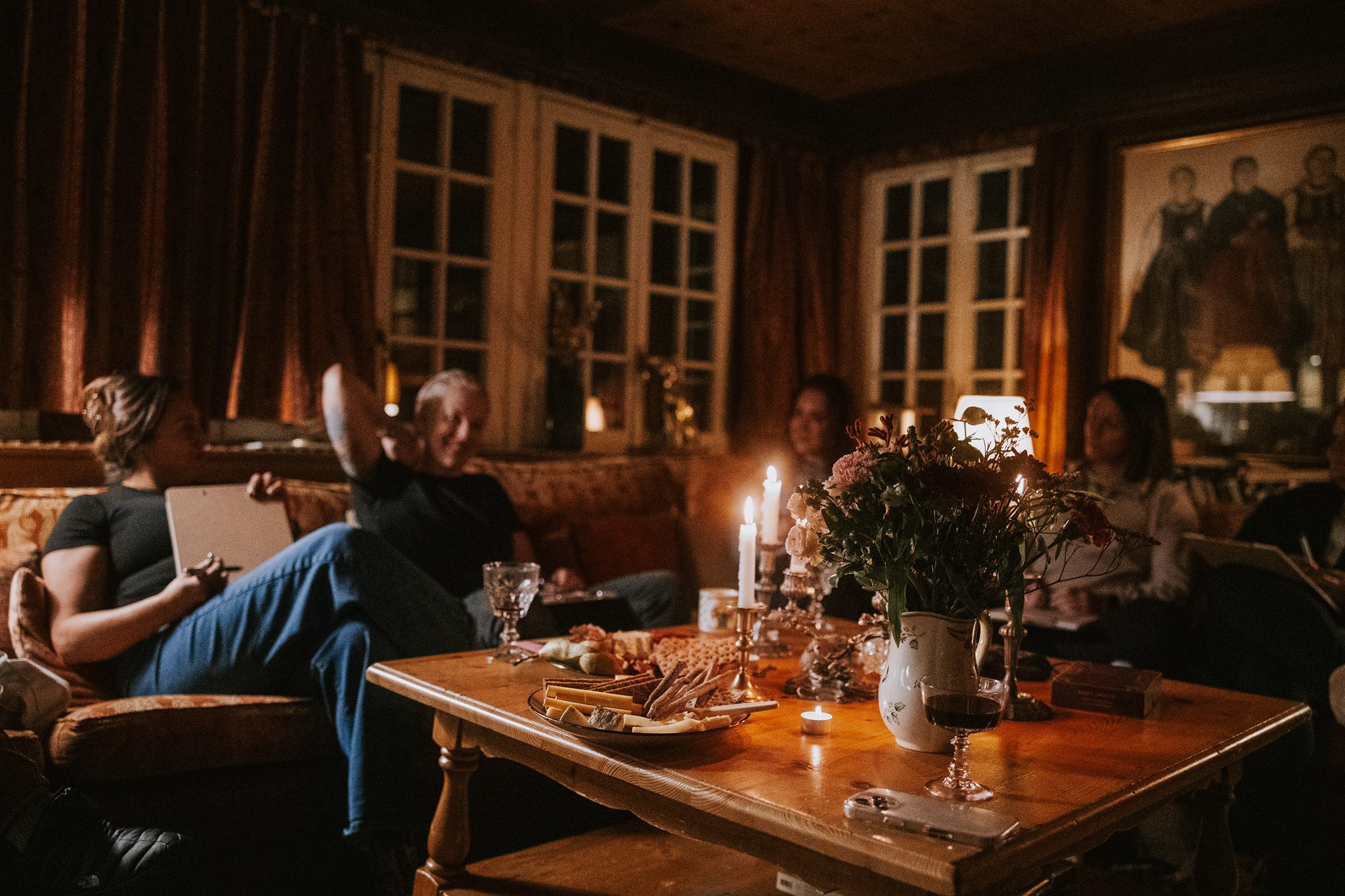 Group of women at the Zermatt women's retreat