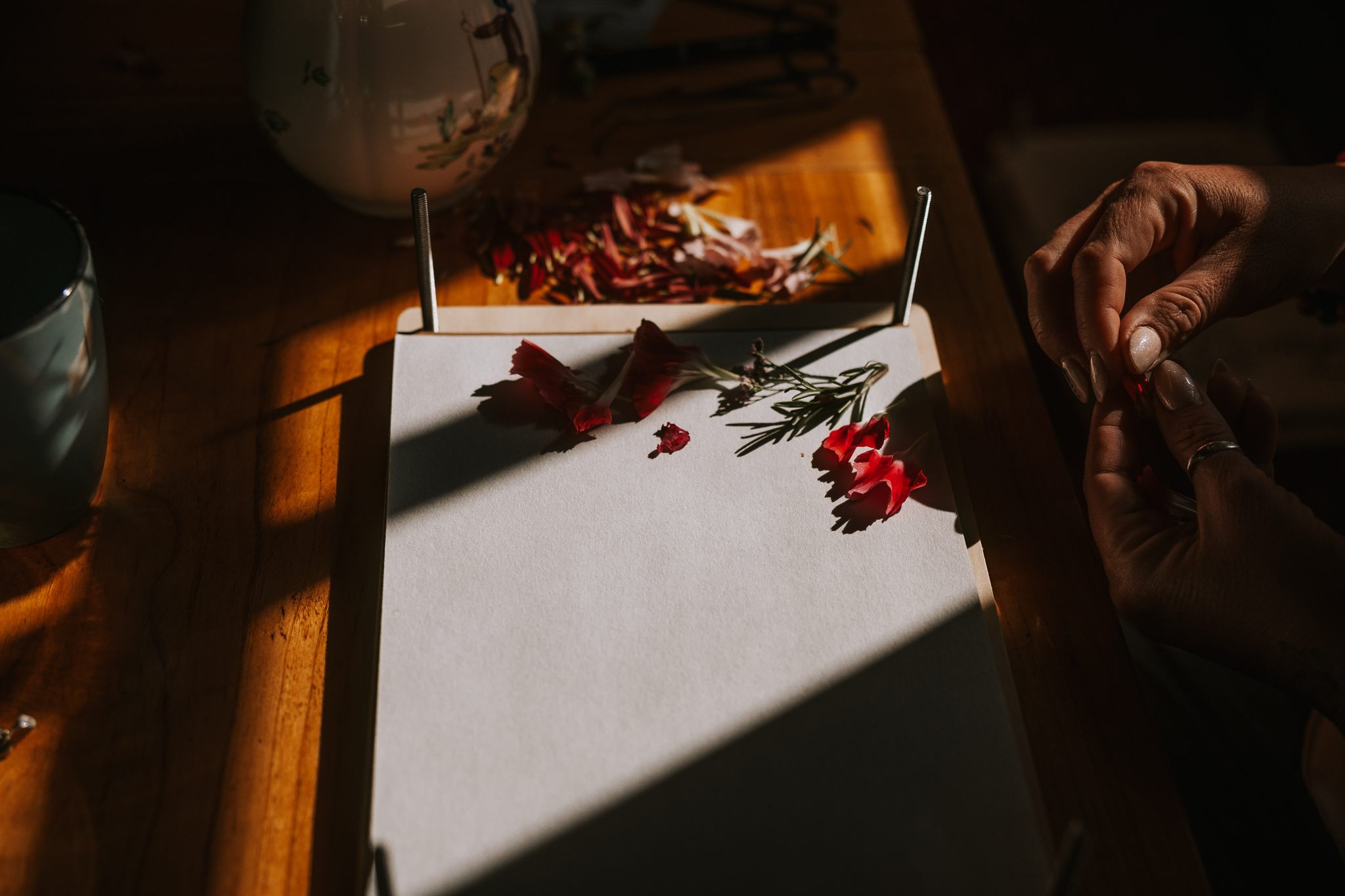 Women writing and creating together at a Zermatt retreat