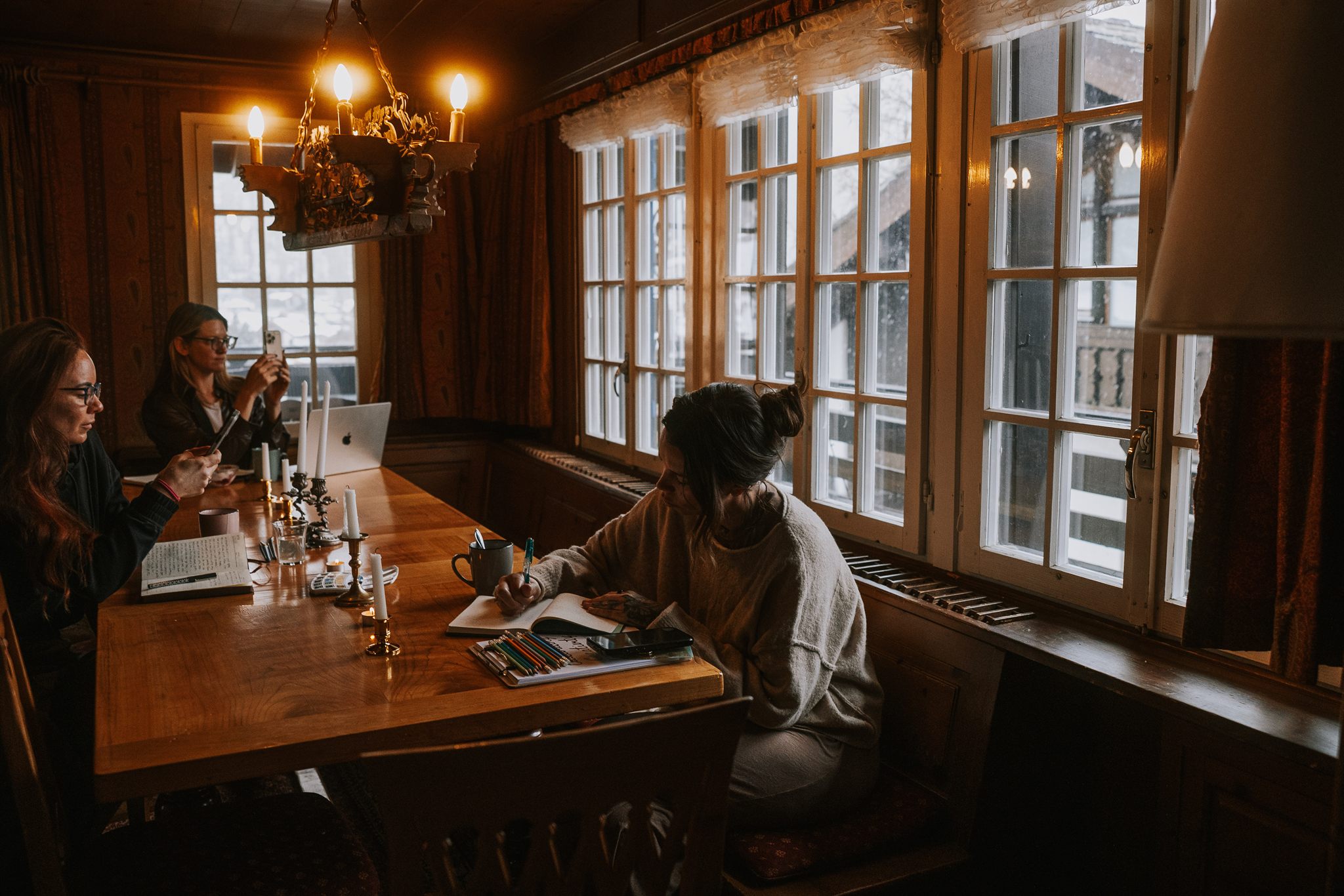 Zermatt women's retreat chalet overlooking the Matterhorn