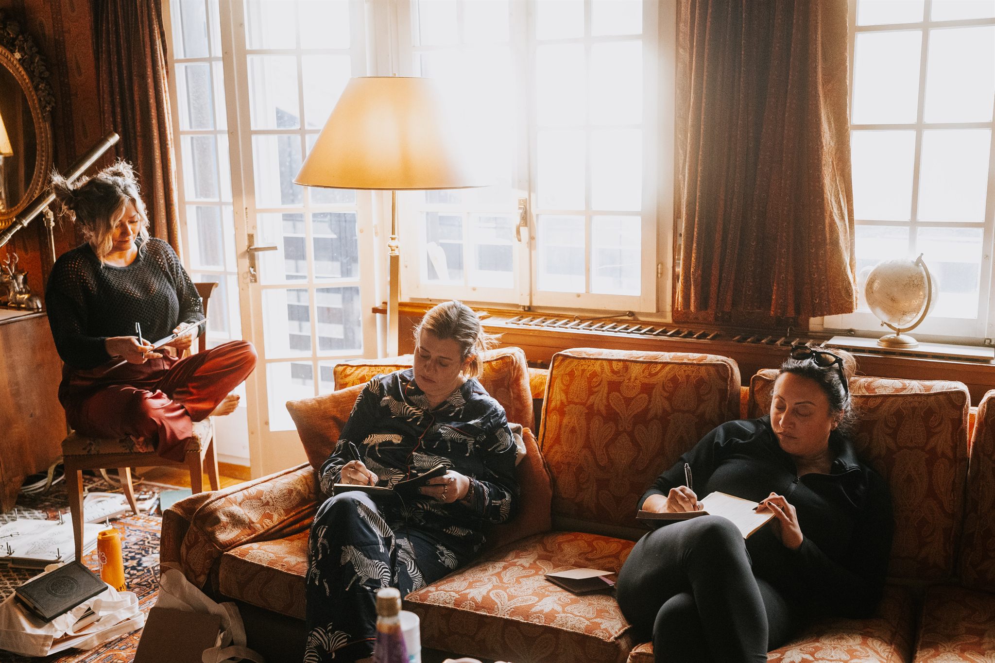 Group of women at the Zermatt women's retreat