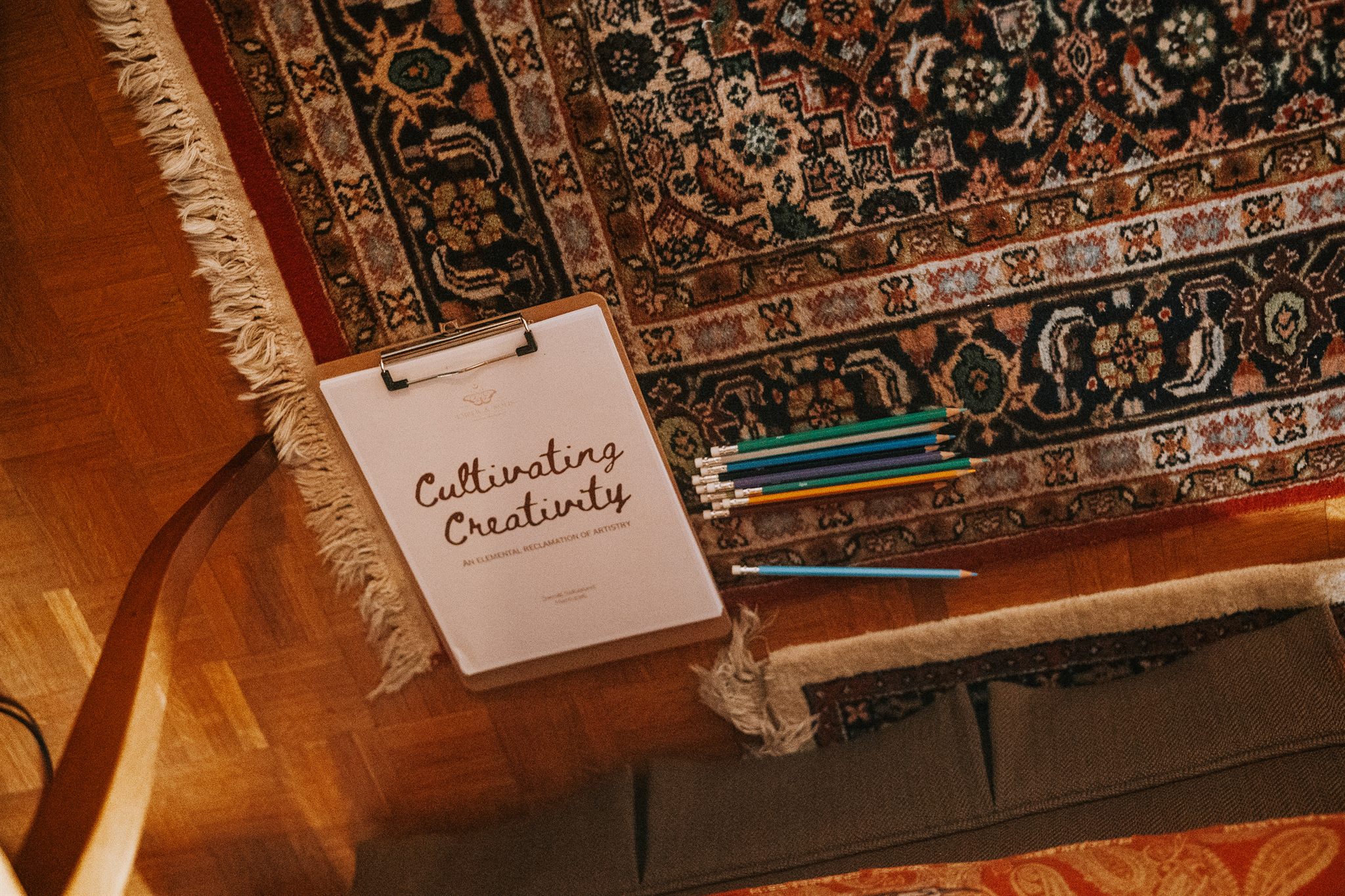 Guided morning writing at a Zermatt women's retreat