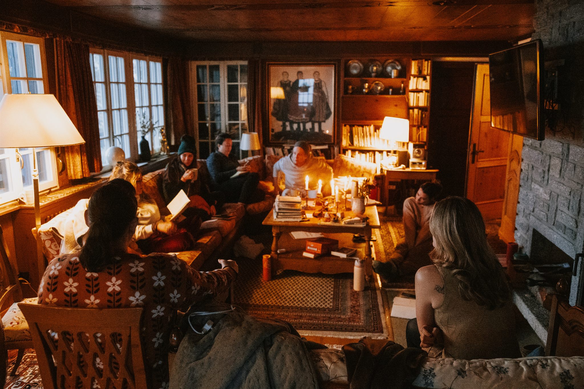 Guided morning writing at a Zermatt women's retreat