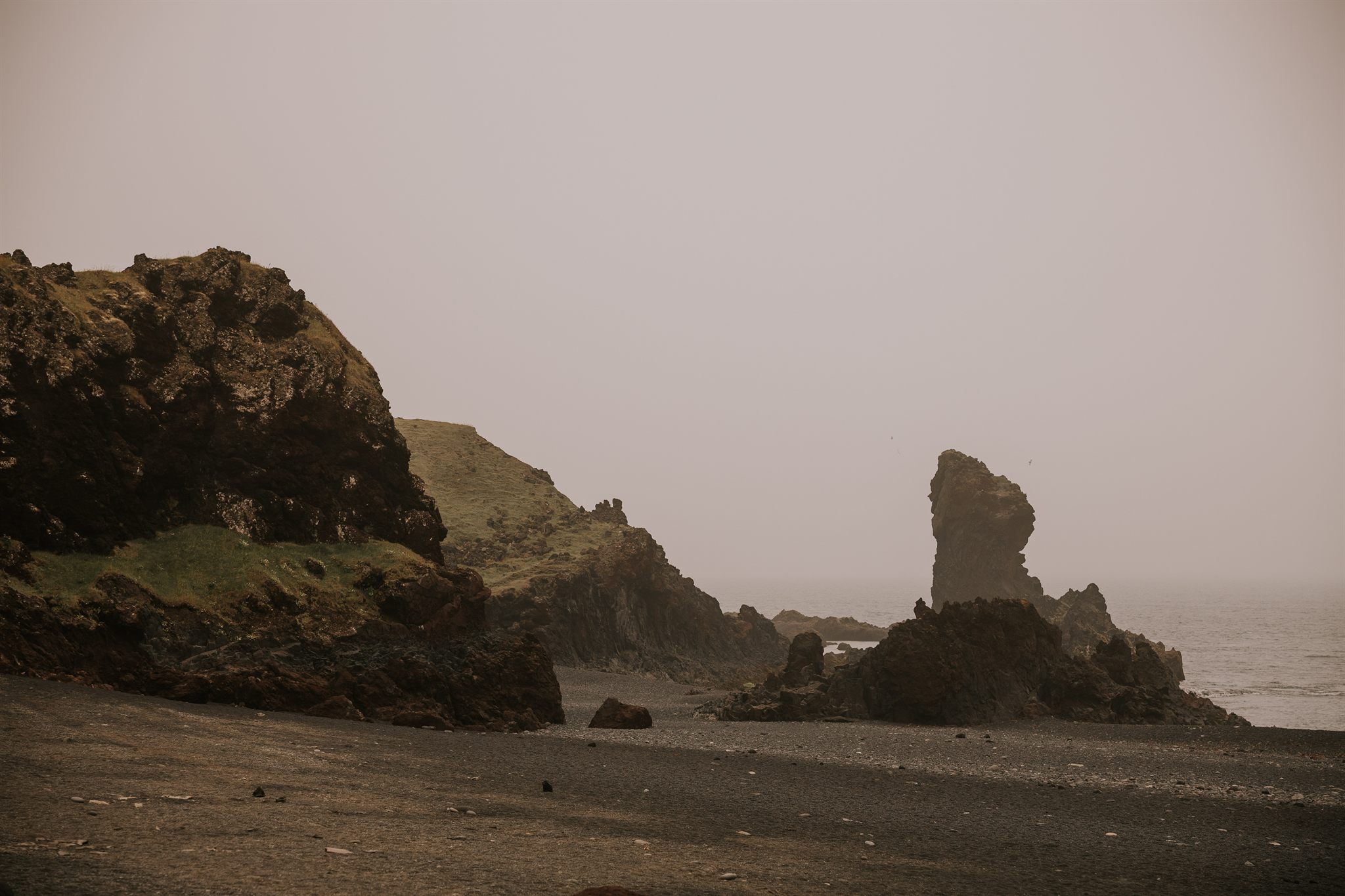 Iceland summer women's retreat group on the south coast
