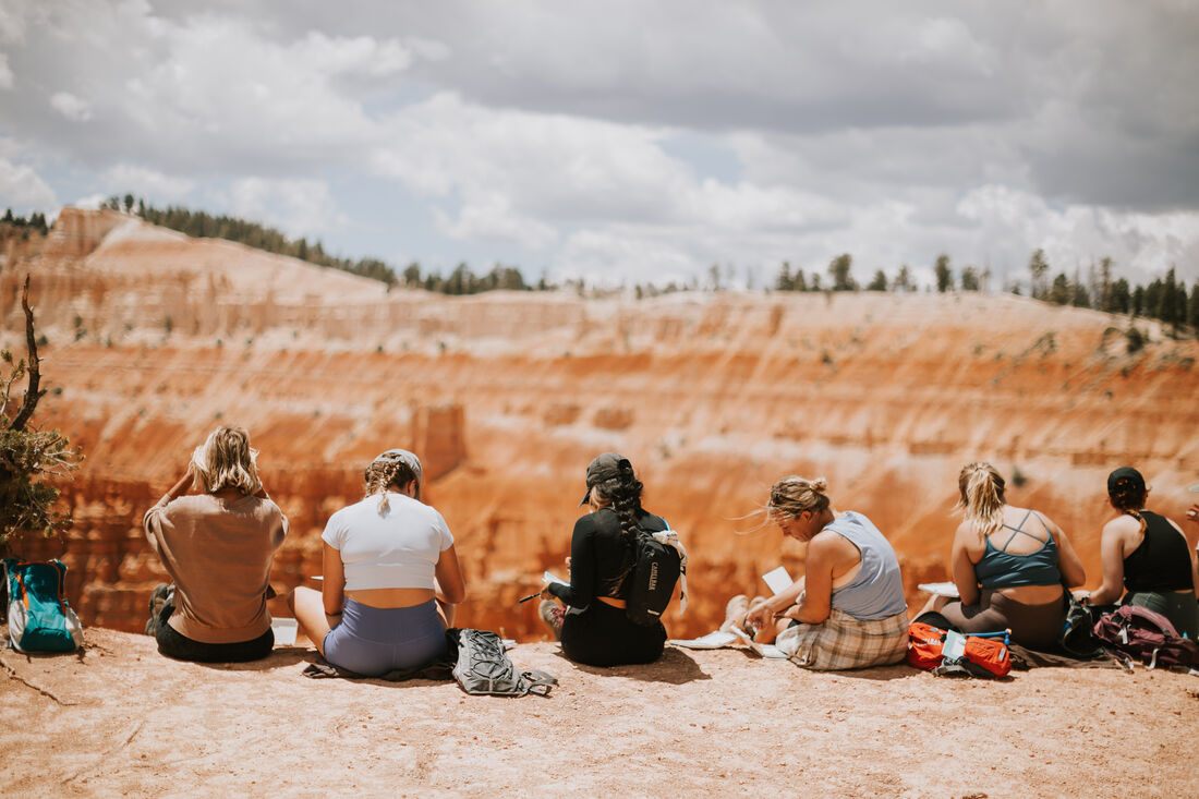 Women's desert retreat near Bryce Canyon, Utah